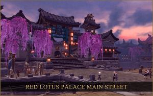 Red Lotus Palace Garden